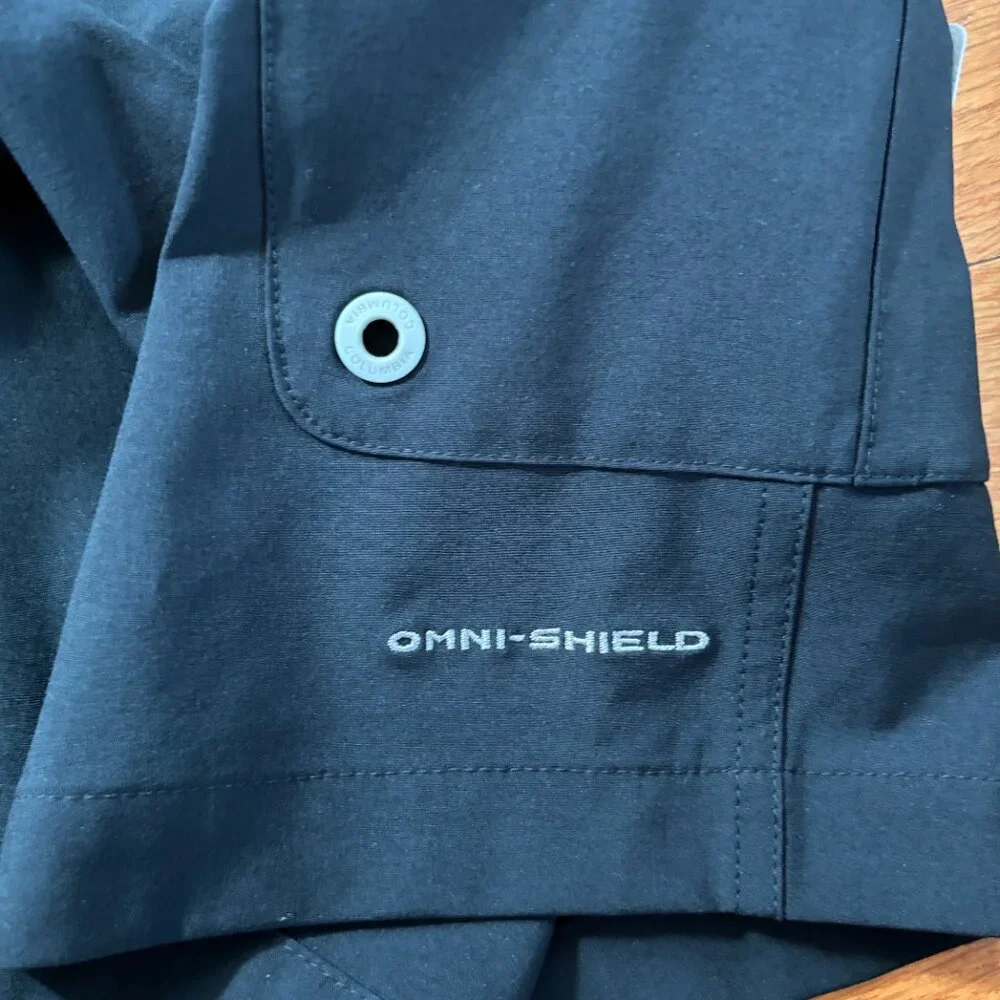Columbia PFG Shorts‎ Mens 30 Black Terminal Tackle Bottle Opener UPF 50 Fishing